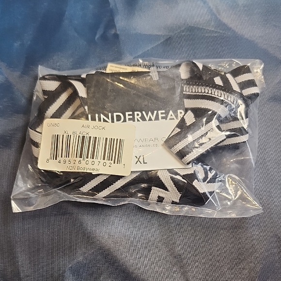 N2N UN80 Black and White Air Jock - Picture 6 of 6